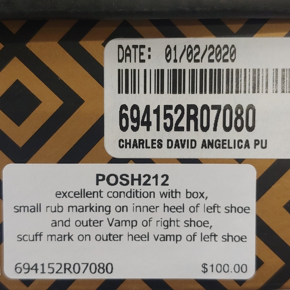 Charles David Angelica  Pump Light Yellow -8 - Picture 13 of 13